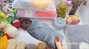 Подарок от Олеси// Много пряжи и много остатков// Кайфанула