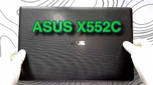 Обслуживание ноутбука ASUS X552C. Чистка и замена термопасты.