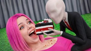 Никогда не ешь торты SLENDER MAN в 3:00 НОЧИ !!