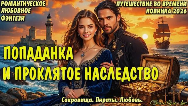 ПОПАДАНКА И ПРОКЛЯТОЕ НАСЛЕДСТВО. Романтическое Любовное Фэнтези. Аудиокнига.