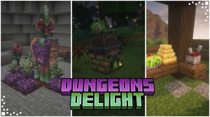 Майнкрафт 1.20.1: ГОТОВЬ И ЕШЬ МОНСТРОВ! 🍲 (Dungeon's Delight)