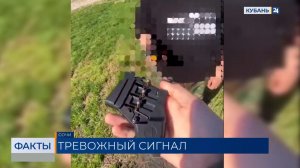 В Сочи подростки устроили стрельбу из сигнальных пистолетов