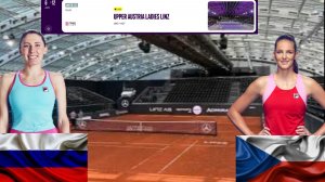 ⏰19:00 (2) 🇷🇺Екатерина Александрова - 🇨🇿Каролина Плишкова