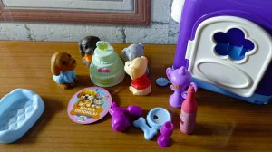 Распаковка игрушек собачий домик