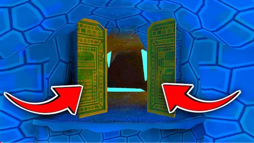 Как открыть секретную дверь в Super Bear Adventure/Пещера снежной долины, астральная карта