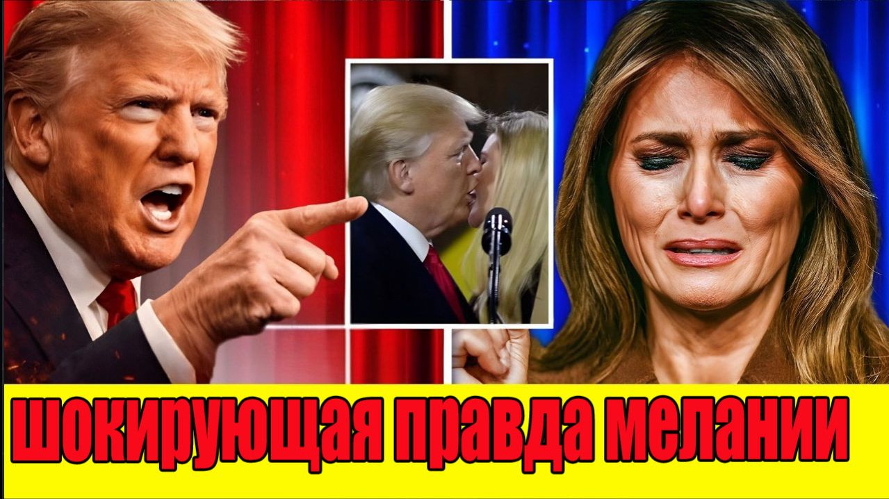 ШОК Мелания подписала с Трампом тайный контракт. Вот почему она всегда с каменным лицом