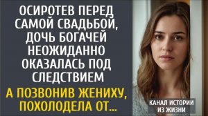Истории из жизни: Осиротев перед самой свадьбой, дочь богачей неожиданно оказалась под следствием…