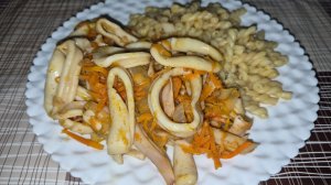 Как приготовить вкусные кальмары.