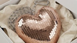 Сердце из зеркальной мозаики 💖 IrisArtPremium