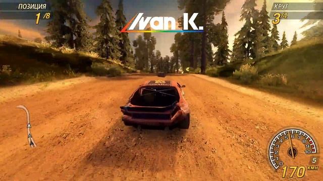 Случайная гонка в FlatOut 2, но музыка там от Эрика Придза - Что, если...?