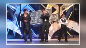 Тэхён и Чонгук - Танец на шоу SnowMan