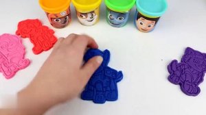 ЩЕНЯЧИЙ ПАТРУЛЬ. ЛЕПКА ИЗ ПЛАСТИЛИНА. ЛЕПКА ИЗ ТЕСТА.