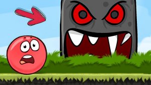 мультики Красный шарик ред бол 4 прохождение игры уровней на андроид  мультфильмы для детей