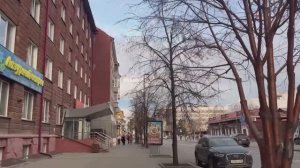 Обыкновенный день. Проспект Мира.Улица Карла 
Маркса.Красноярск