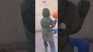 Баскетбол с Артёмом.