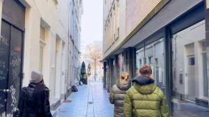 Бельгия. Дневная прогулка по Антверпену в формате 4К