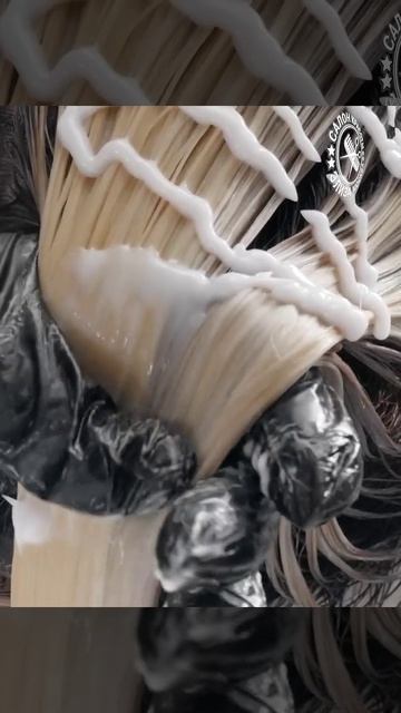 Окрашивание волос в светлый оттенок