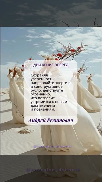 Солнечные рекомендации. Активность, решимость, движение вперёд. | Андрей Реентович #shorts