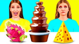 Шоколадный Фонтан Челлендж | Смешные Ситуации с Едой