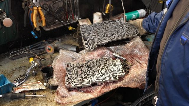 Слесарь по ремонту автомобилей: гидроблок АКПП