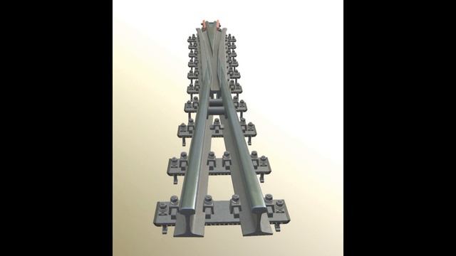 Как рождается 3D-модель крестовины стрелочного перевода