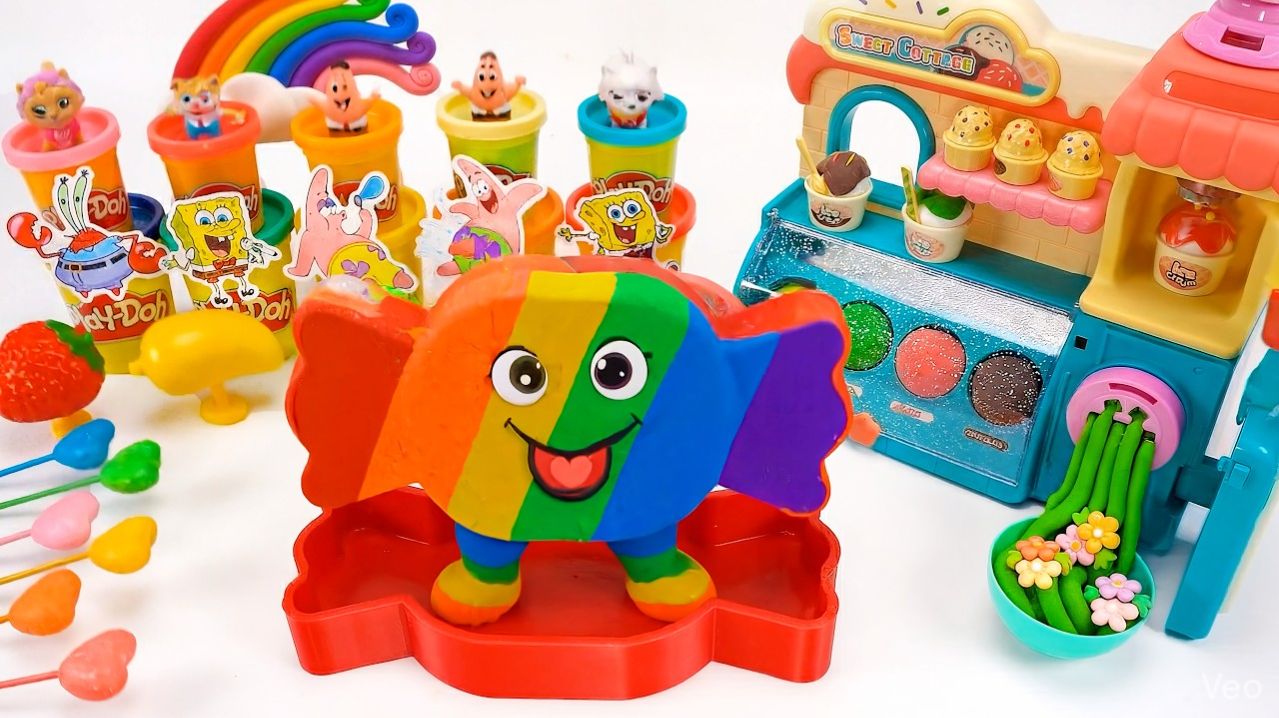 ЛЕПИМ КОНФЕТУ ИЗ КИНЕТИЧЕСКОГО ПЕСКА ВИДЕОЛЕПКА ВИДЕО МУЛЬТИКИ ДЛЯ ДЕТЕЙ КАНАЛ ИГРАЛКИ-ЗАЛИПАЛКИ