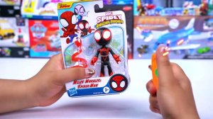 Распаковываем коллекцию игрушек Marvel: Паучок и его удивительные друзья!