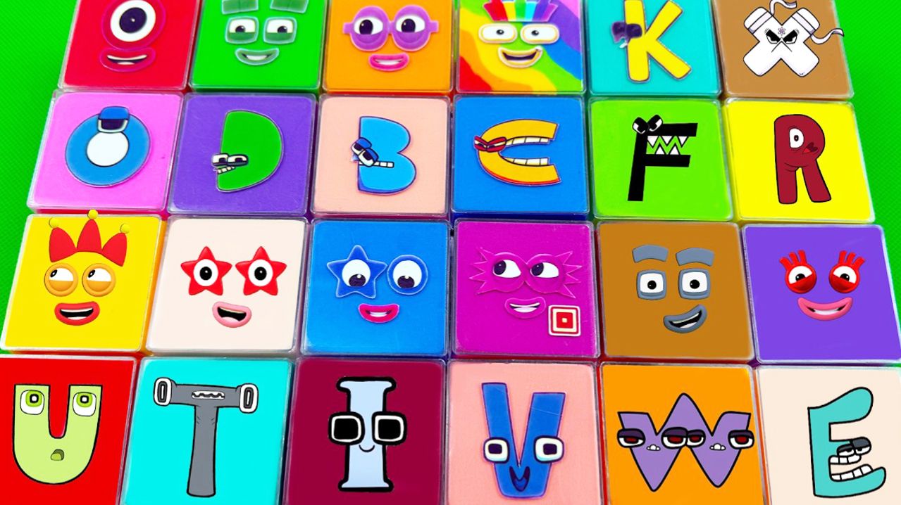 Мультики для детей. 🌈 Смешиваем веселый слайм из коробочек. Смотреть онлайн залипалки для малышей.