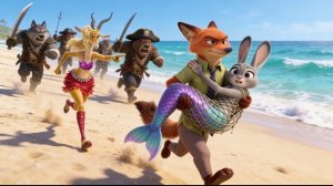 Джуди Хоппс в опасности... Успеет ли Ник ее спасти?! 😱🐰🌊