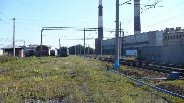 Необычный поезд в депо Витебского вокзала: составы из прошлого