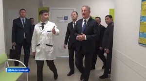 Әбйәлил районында яңы дауахана үҙ ишектәрен асты