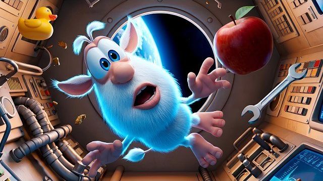 Буба Первый полёт Весёлые мультики для детей