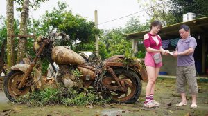 Восстанавливаю мотоцикл Yamaha Virago. Жизнь во Вьетнаме