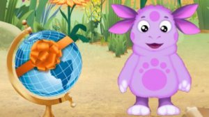 Лунтик. Лунтик учит географию. Карта мира. ч 20