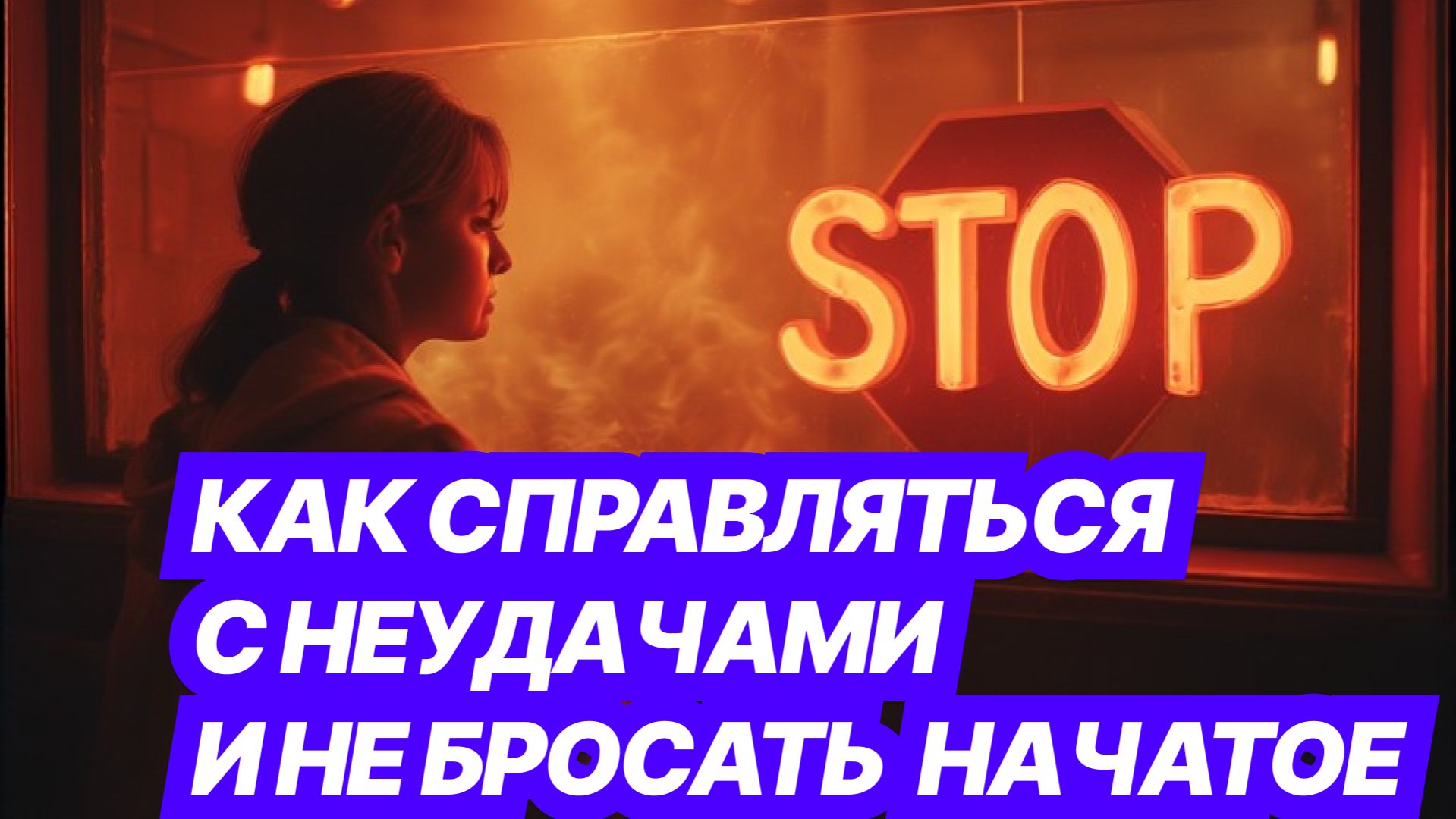 Устал(а) бросать начатое и хочешь научиться вставать после падения