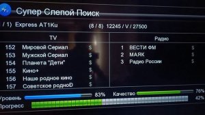 ЭКСПРЕСС АТ2, 56° в.д.
