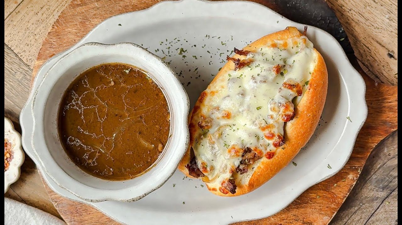 Французский дип‑сэндвич — просто и вкусно! Рецепт для мультиварки