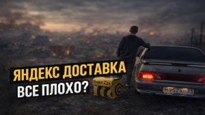 ЯНДЕКС ДОСТАВКА - ЛУЧШЕ БЫ ДОМА СИДЕЛ.