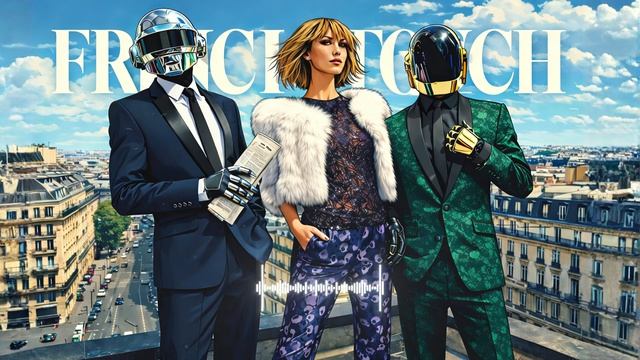 Daft Punk Inspired French Touch – Maison de Paris ✨🖤 Couture Street Session
