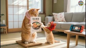 Маленький художник заскучал: котёнок-тигрёнок ждёт в мастерской, пока мама отдыхает в библиотеке