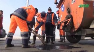 С начала года было уложено почти 2 тыс тонн асфальта