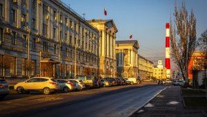 В объятиях заката. Курск.