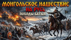 Монгольское нашествие на Русь: походы Батыя