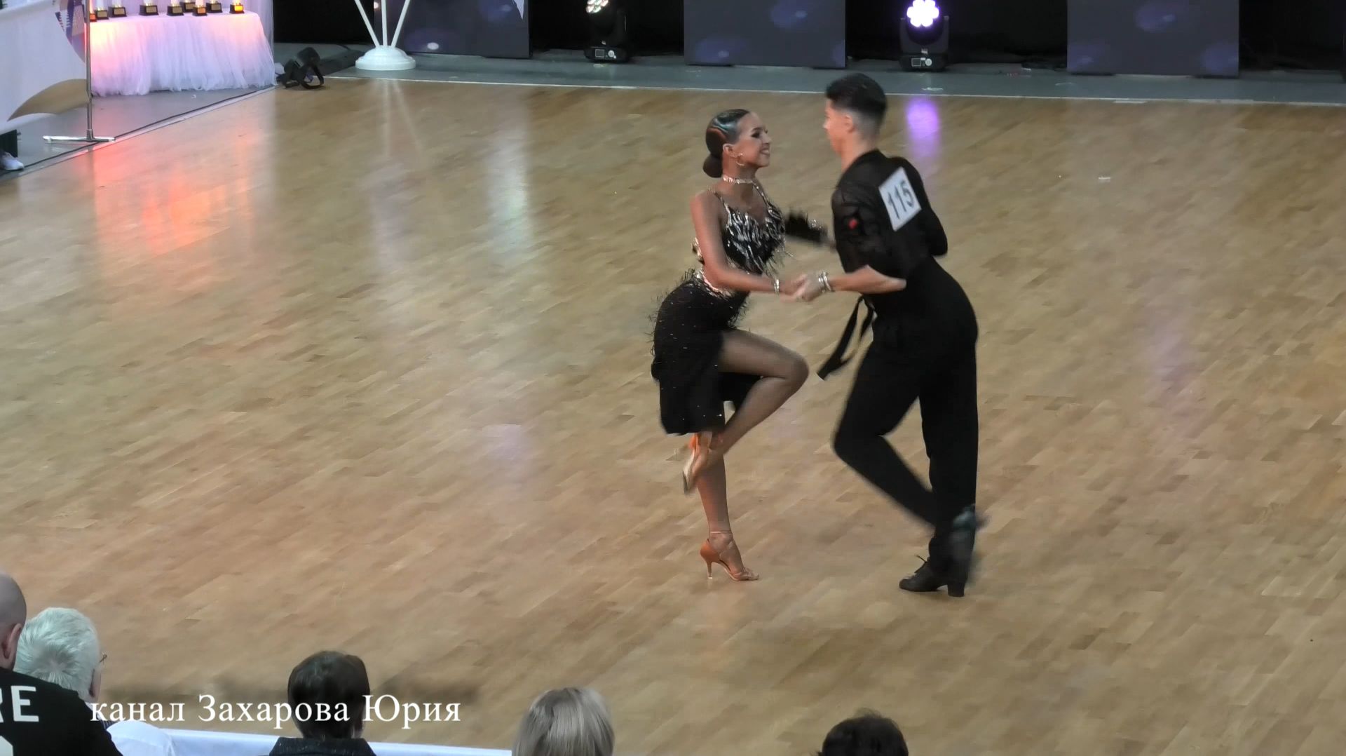 Краснов Никита и Сидорова Александра Джайв латина  19 января 2025 Новосибирск