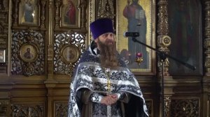 Проповедь иерея Георгия Хаустова