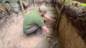 Бушкрафт, пошел один в лес строить убежище!