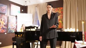 Юлия Гордина исполняет романс «Ночной зефир» Глинки на слова Пушкина. Фортепиано — Юлия Родимова