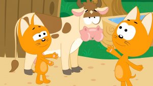 КВА-КВА - Котенок Котэ - Учим голоса животных