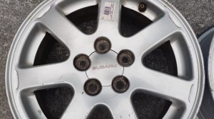 Диски оригинальные Subaru R15 / kolesa54