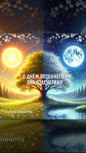 Песня "С днем весенним равноденствием" под видео в описании ссылка на полную версию песни 🎼🎧